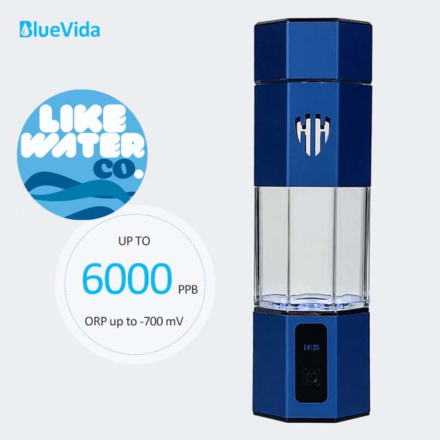 BlueVida Hydrogen Water Generator | Max 6000ppb Alkaline Filter | New Model