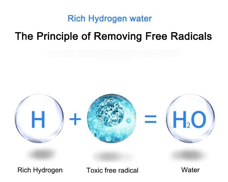 2 Litre Hydrogen Rich Kettle / Ionizer & Kangen Water Filter With Borosilicate Glass