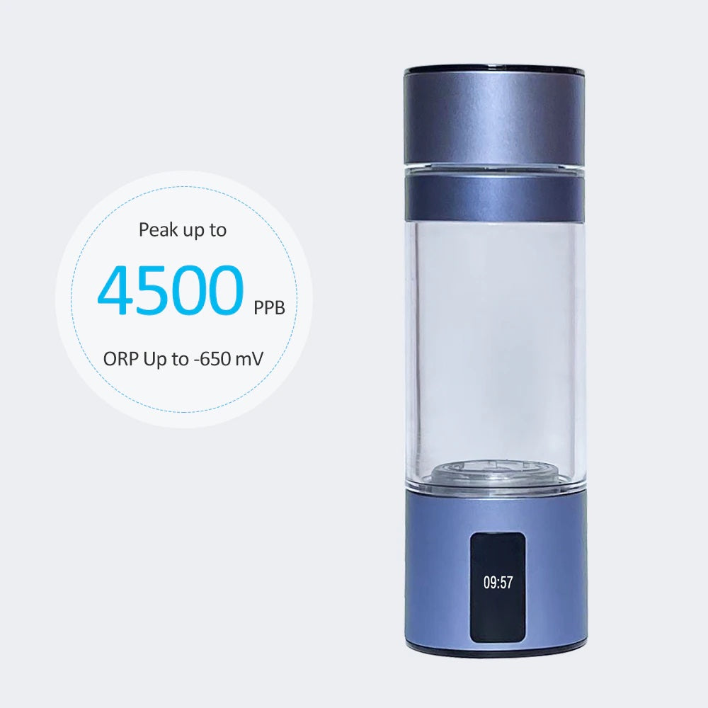 BlueVida Hydrogen Water Generator | Max 4500ppb Alkaline Filter | Gold & Blue