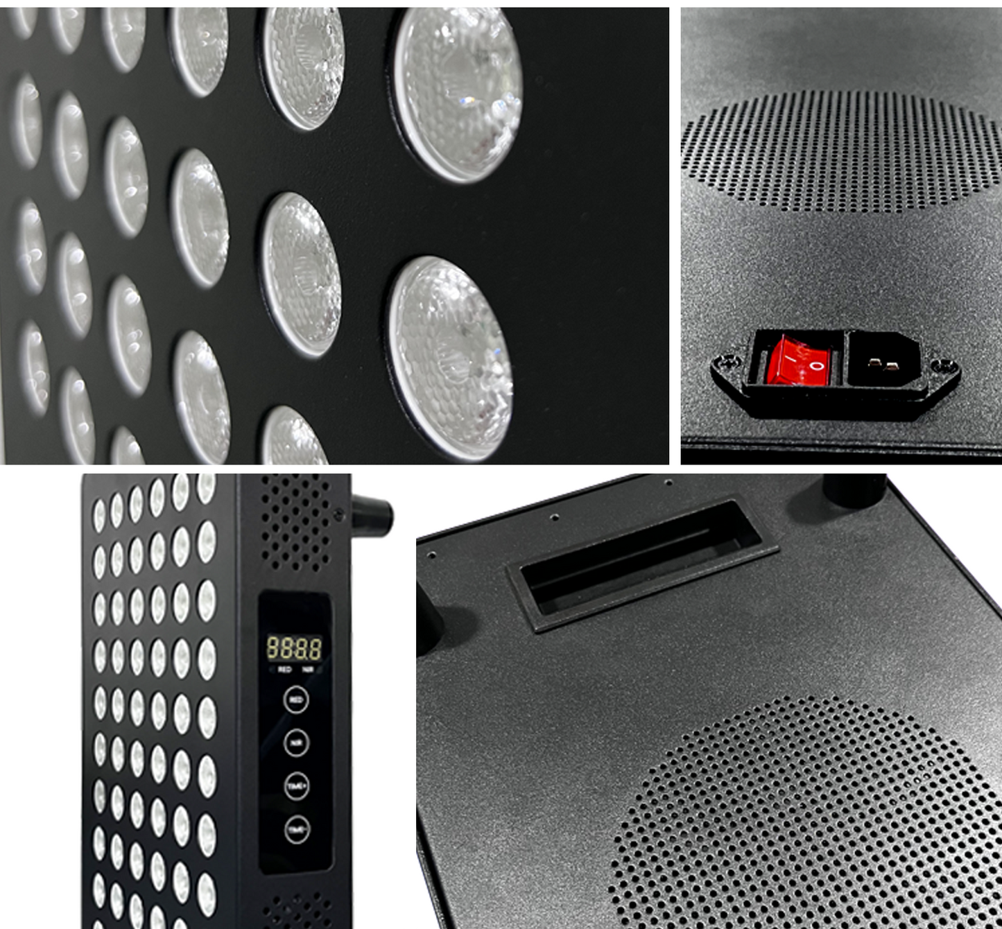 REDLIT 1500W Full Body Infrared Panel | Red Light Therapy Device + Stand System