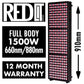 REDLIT 1500W Full Body Infrared Panel | Red Light Therapy Device + Stand System